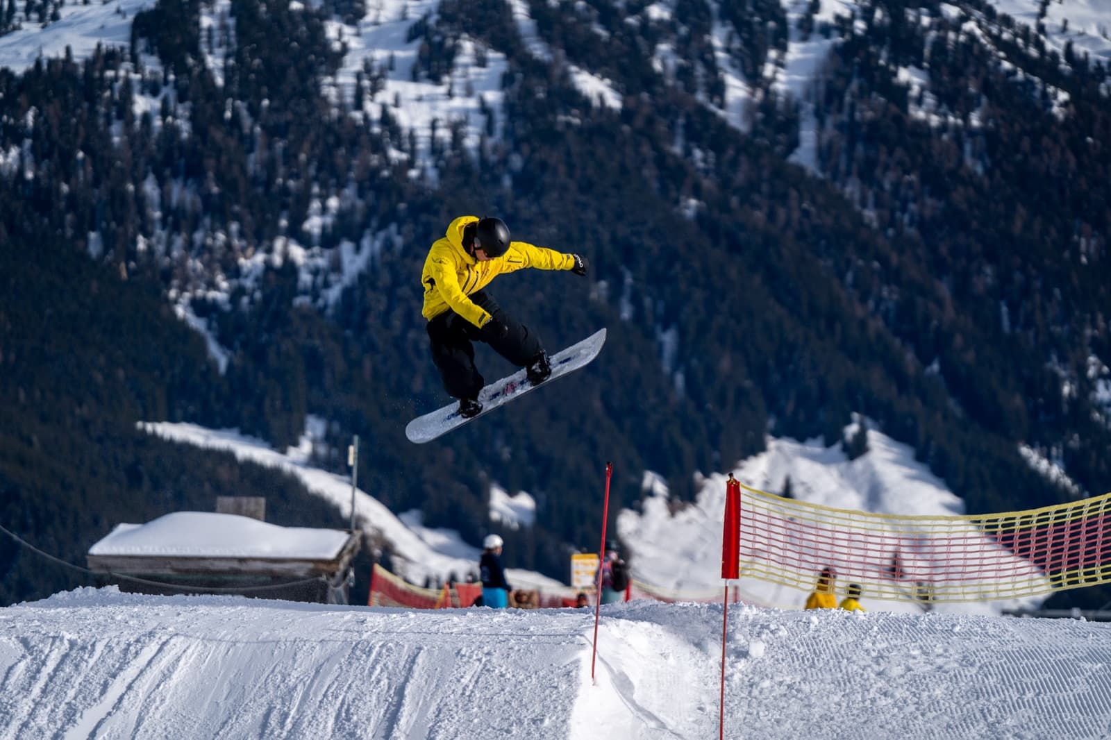 Snowboard-Sprung