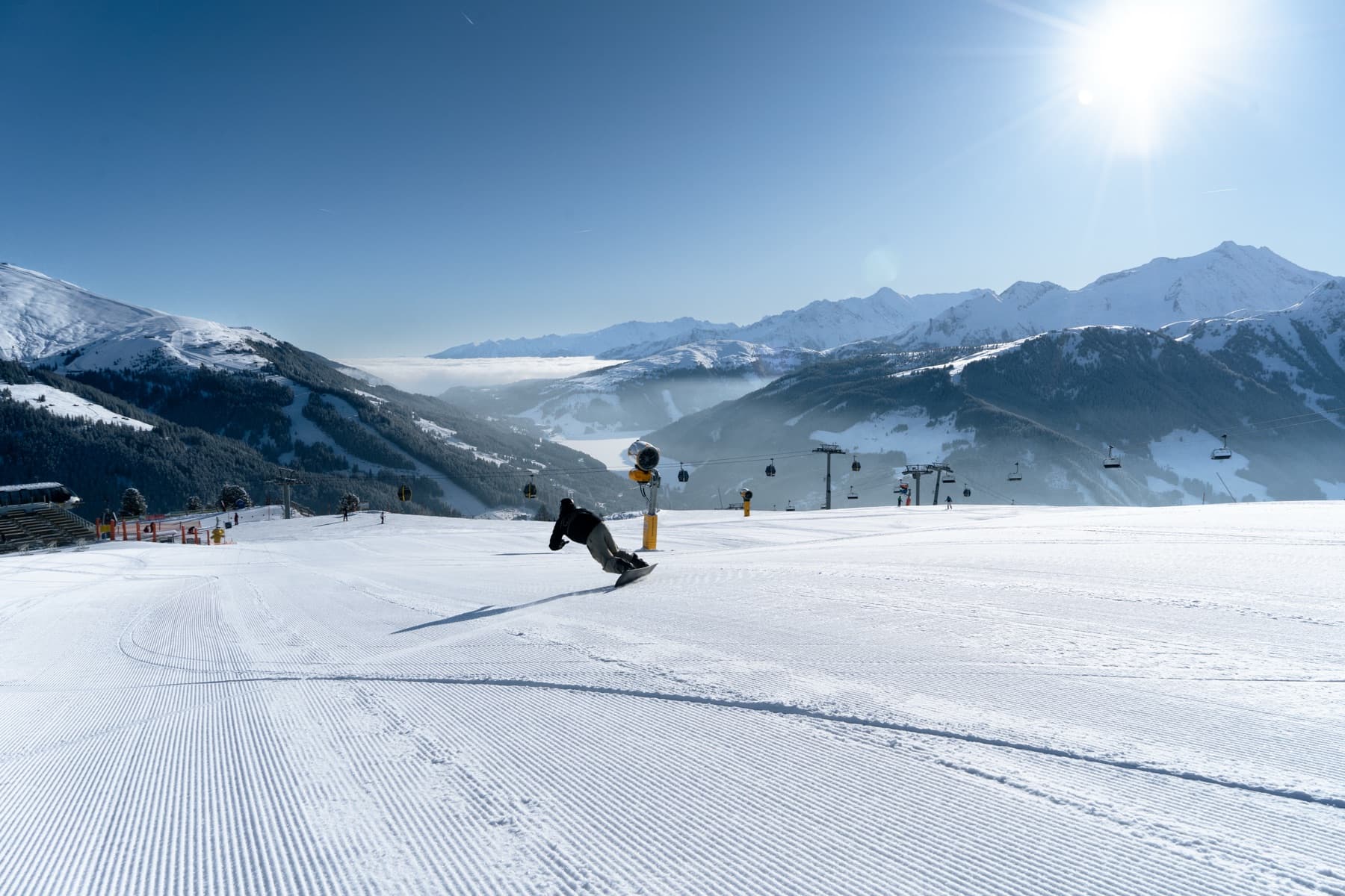 Wintersport in Gerlos, Zillertal