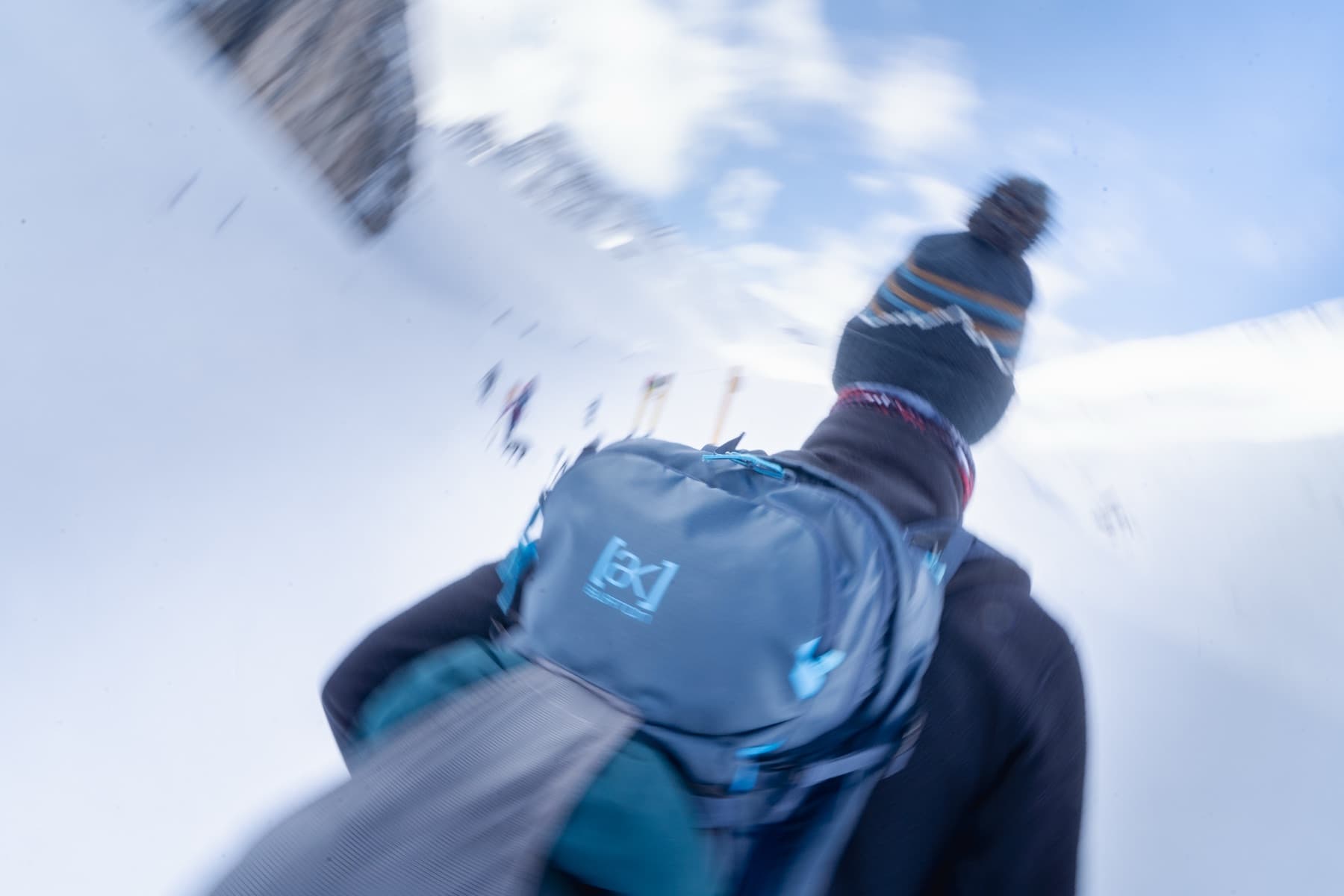 Skitour mit Timo